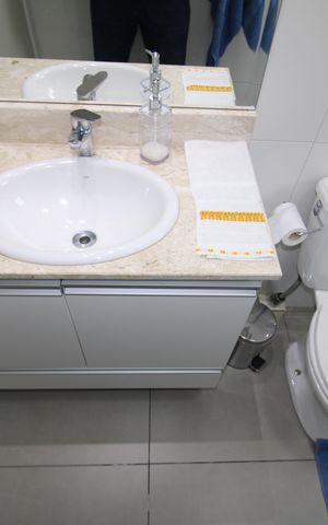 Apartamento à venda com 46m², 1 quarto e 1 vagaBanheiro