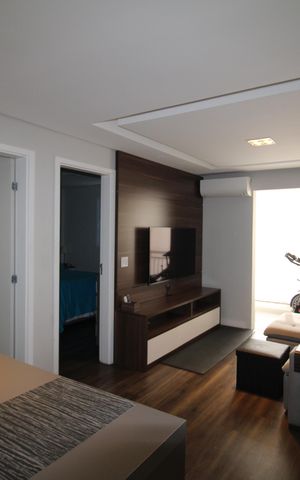 Apartamento à venda com 46m², 1 quarto e 1 vagaSala