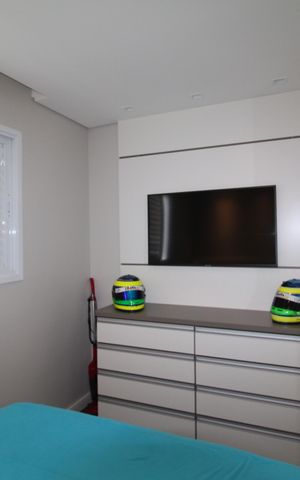 Apartamento à venda com 46m², 1 quarto e 1 vagaQuarto 1