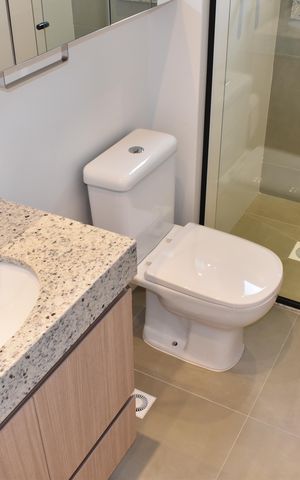 Apartamento para alugar com 70m², 2 quartos e 1 vagaBanheiro da Suíte