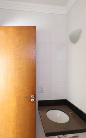 Apartamento para alugar com 134m², 3 quartos e 1 vagaBanheiro do Terraço