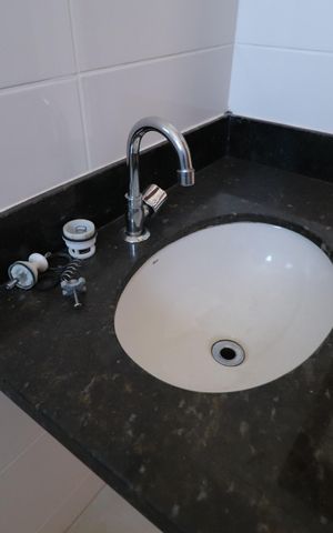 Apartamento para alugar com 116m², 2 quartos e 1 vagaBanheiro Social