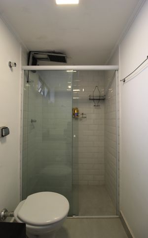 Apartamento à venda com 122m², 3 quartos e 2 vagasBanheiro da Suíte