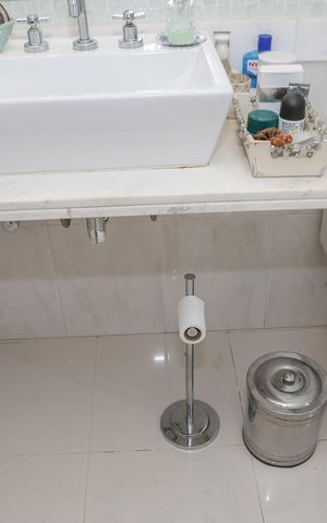 Apartamento à venda com 135m², 3 quartos e 3 vagas Apartamento à venda com 135m², 3 quartos e 3 vagasBanheiro da Suíte 1