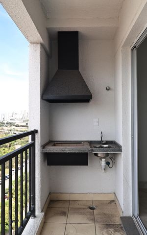 Apartamento à venda com 48m², 2 quartos e 1 vagaVaranda gourmet