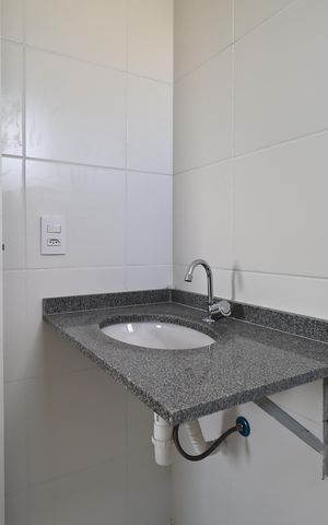 Apartamento à venda com 48m², 2 quartos e 1 vagaBanheiro da Suíte
