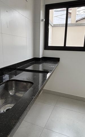 Apartamento à venda com 59m², 2 quartos e 2 vagas Apartamento à venda com 59m², 2 quartos e 2 vagasSala - Cozinha