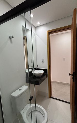 Apartamento à venda com 59m², 2 quartos e 2 vagas Apartamento à venda com 59m², 2 quartos e 2 vagasBanheiro