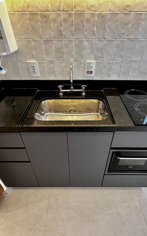 Apartamento para alugar com 53m², 1 quarto e sem vaga Apartamento para alugar com 53m², 1 quarto e sem vagaCozinha