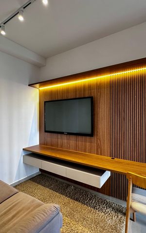 Apartamento para alugar com 53m², 1 quarto e sem vaga Apartamento para alugar com 53m², 1 quarto e sem vagaSala