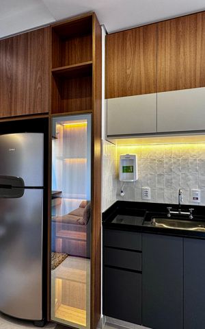 Apartamento para alugar com 53m², 1 quarto e sem vaga Apartamento para alugar com 53m², 1 quarto e sem vagaCozinha