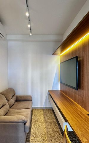 Apartamento para alugar com 53m², 1 quarto e sem vaga Apartamento para alugar com 53m², 1 quarto e sem vagaSala