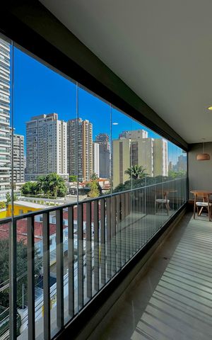 Apartamento para alugar com 53m², 1 quarto e sem vaga Apartamento para alugar com 53m², 1 quarto e sem vagaVaranda