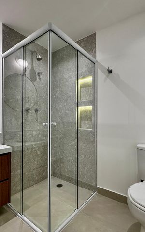 Apartamento para alugar com 53m², 1 quarto e sem vaga Apartamento para alugar com 53m², 1 quarto e sem vagaBanheiro