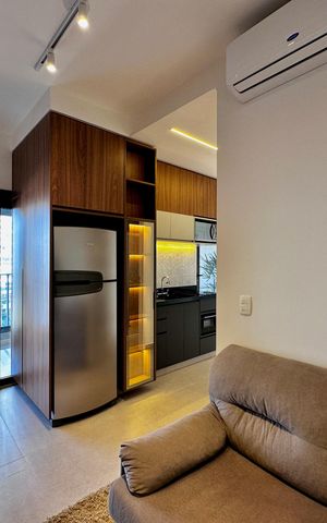 Apartamento para alugar com 53m², 1 quarto e sem vaga Apartamento para alugar com 53m², 1 quarto e sem vagaSala