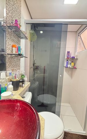 Apartamento à venda com 88m², 2 quartos e 1 vaga Apartamento à venda com 88m², 2 quartos e 1 vagaBanheiro