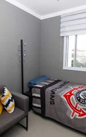 Apartamento à venda com 55m², 2 quartos e 1 vagaQuarto
