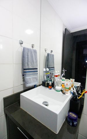 Apartamento à venda com 55m², 2 quartos e 1 vagaBanheiro da Suíte