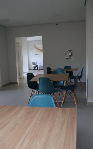 Apartamento à venda com 42m², 2 quartos e 1 vagaÁrea comum - Salão de festas