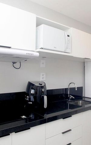 Studio para alugar com 26m², 1 quarto e sem vagaStudio - Cozinha