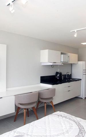 Studio para alugar com 26m², 1 quarto e sem vagaStudio - Sala / Quarto