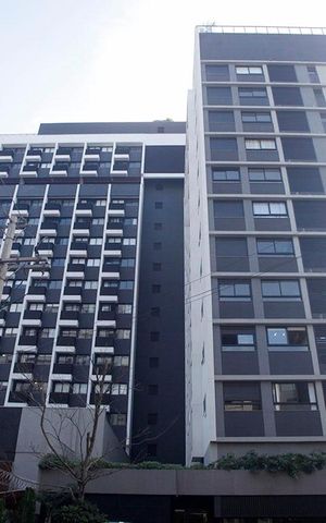 Studio para alugar com 26m², 1 quarto e sem vagaFachada