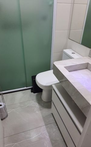 Apartamento para alugar com 49m², 2 quartos e 1 vaga Apartamento para alugar com 49m², 2 quartos e 1 vagaBanheiro