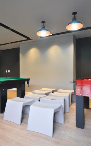 Apartamento à venda com 40m², 2 quartos e sem vagaÁrea comum - Sala de Jogos
