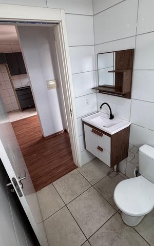 Apartamento à venda com 53m², 2 quartos e 1 vaga Apartamento à venda com 53m², 2 quartos e 1 vagaBanheiro