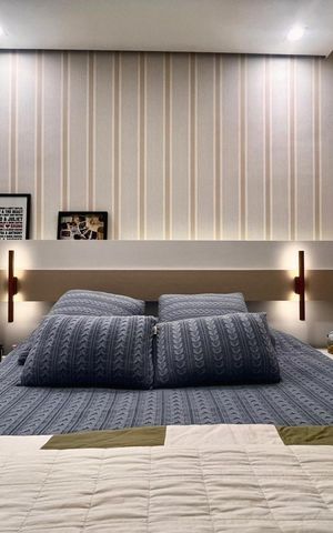 Apartamento à venda com 80m², 1 quarto e 2 vagas Apartamento à venda com 80m², 1 quarto e 2 vagasSuíte