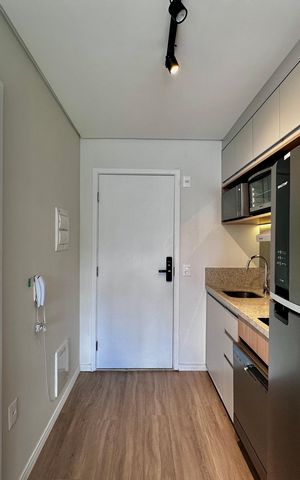 Studio à venda com 24m², 0 quarto e sem vaga Studio à venda com 24m², 0 quarto e sem vagaCozinha