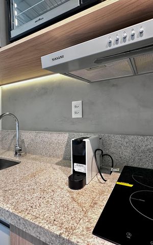 Studio à venda com 24m², 0 quarto e sem vaga Studio à venda com 24m², 0 quarto e sem vagaCozinha