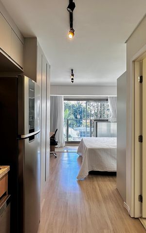 Studio à venda com 24m², 0 quarto e sem vaga Studio à venda com 24m², 0 quarto e sem vagaCozinha