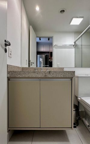 Studio à venda com 24m², 0 quarto e sem vaga Studio à venda com 24m², 0 quarto e sem vagaBanheiro