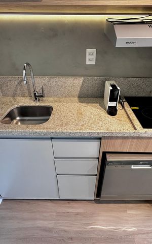 Studio à venda com 24m², 0 quarto e sem vaga Studio à venda com 24m², 0 quarto e sem vagaCozinha