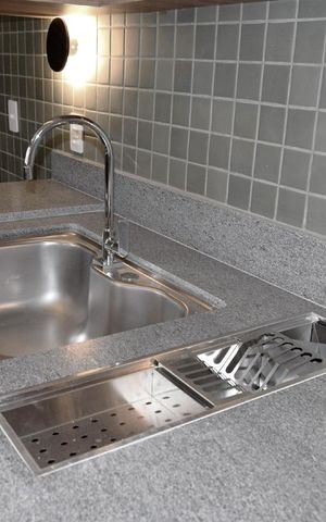 Apartamento à venda com 64m², 1 quarto e 1 vagaCozinha
