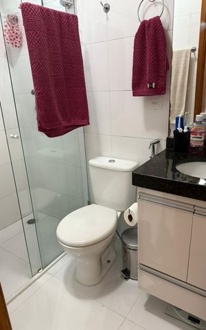 Casa de condomínio à venda com 130m², 3 quartos e 2 vagas Casa de condomínio à venda com 130m², 3 quartos e 2 vagasBanheiro 2