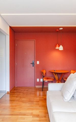 Apartamento para alugar com 49m², 2 quartos e 1 vagaSala