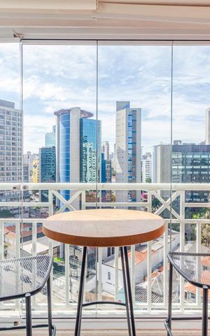Apartamento para alugar com 49m², 2 quartos e 1 vagaVaranda