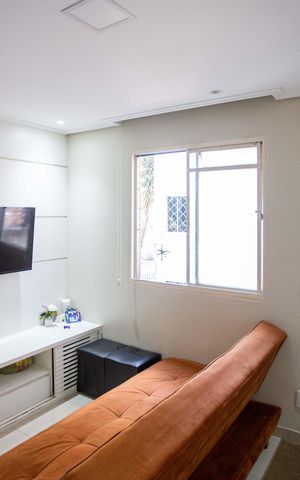 Apartamento à venda com 45m², 2 quartos e 1 vagaSala