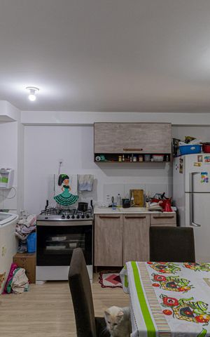 Apartamento à venda com 39m², 2 quartos e sem vaga Apartamento à venda com 39m², 2 quartos e sem vagaSala/Cozinha