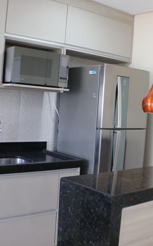 Apartamento para alugar com 55m², 2 quartos e 2 vagas Apartamento para alugar com 55m², 2 quartos e 2 vagasCozinha