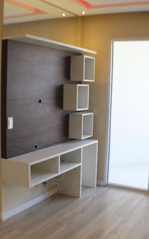 Apartamento para alugar com 55m², 2 quartos e 2 vagas Apartamento para alugar com 55m², 2 quartos e 2 vagasSala