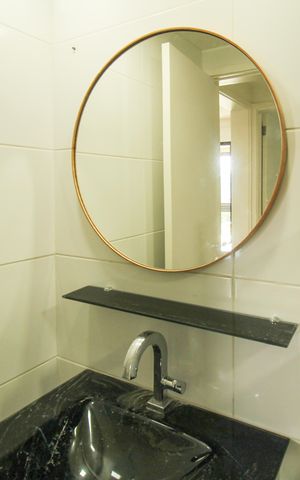 Apartamento para alugar com 53m², 1 quarto e 1 vaga Apartamento para alugar com 53m², 1 quarto e 1 vagaBanheiro Social