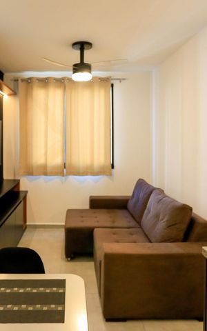 Apartamento à venda com 25m², 1 quarto e sem vaga Apartamento à venda com 25m², 1 quarto e sem vagaSala/Cozinha