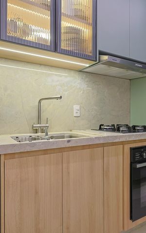 Apartamento à venda com 70m², 3 quartos e 2 vagas Apartamento à venda com 70m², 3 quartos e 2 vagasCozinha