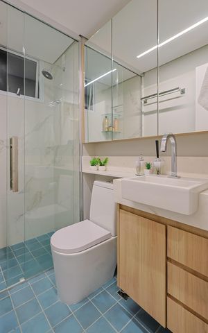 Apartamento à venda com 70m², 3 quartos e 2 vagas Apartamento à venda com 70m², 3 quartos e 2 vagasBanheiro da Suíte