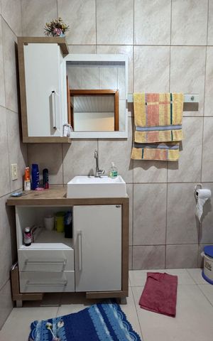 Casa à venda com 90m², 2 quartos e 1 vagaBanheiro