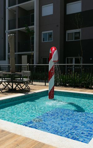 Apartamento à venda com 51m², 2 quartos e 1 vagaÁrea comum - Piscina Infantil