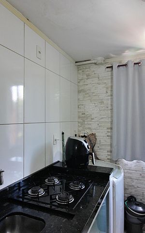 Apartamento à venda com 47m², 2 quartos e sem vagaCozinha e Área de Serviço